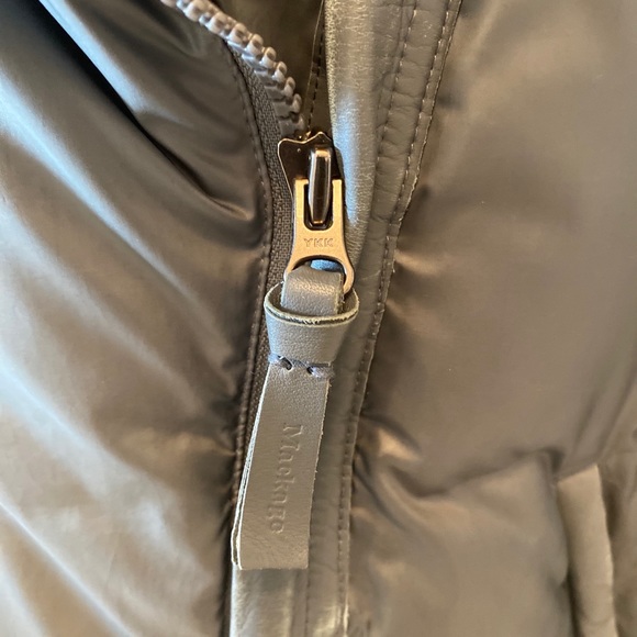 Mackage Down Fur Jacket Coat Gray Small - Picture 8 of 16